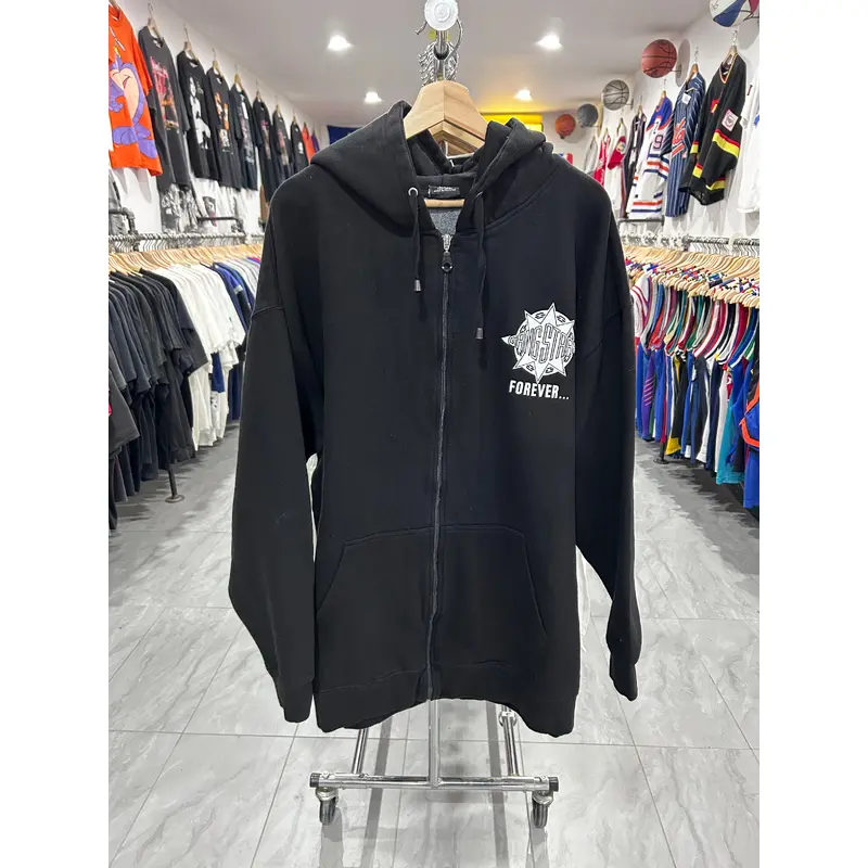 Vintage Gangstarr Forever Full Zip  Rap Promo Hoodie 2X / 3XL