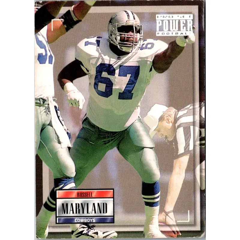 1993 Pro Set Power Russell Maryland #67