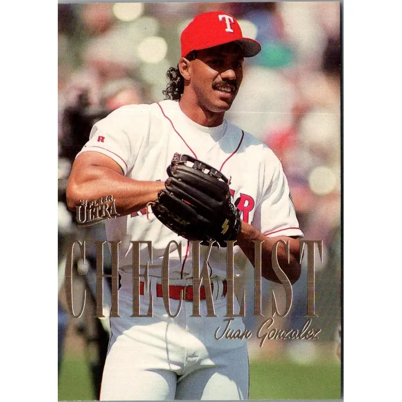 1995 Flair Juan Gonzalez #88