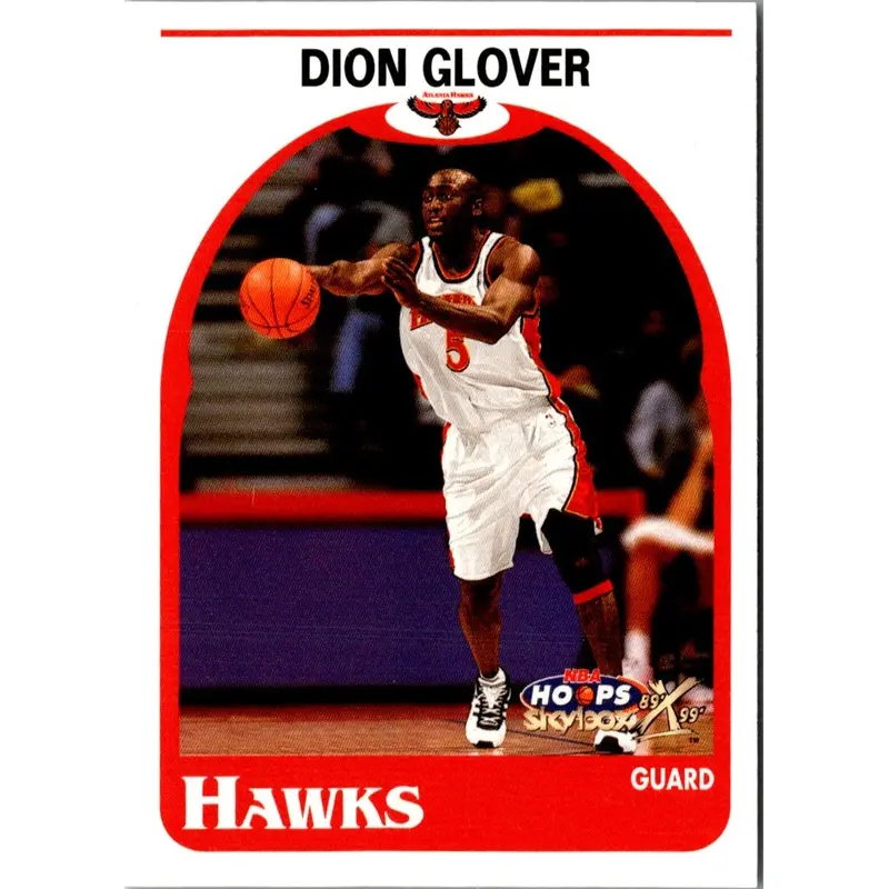 1999 Hoops Decade Dion Glover #142 Rookie