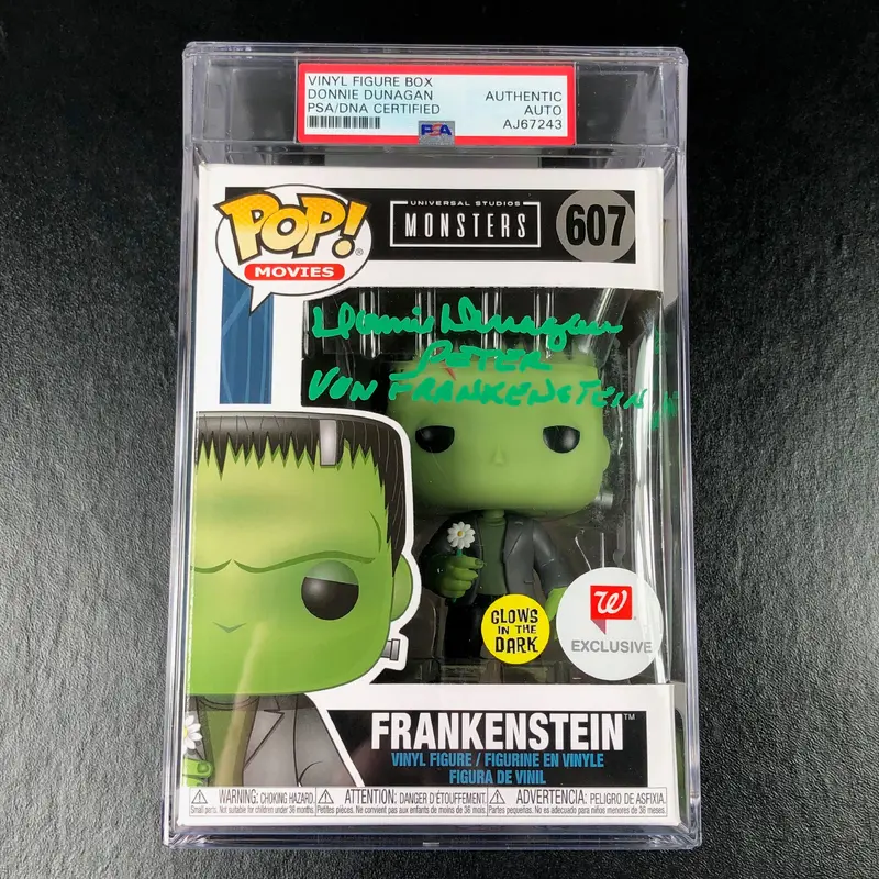 Donnie Dunagan Signed Funko Pop Son of Frankenstein PSA/DNA Autographed