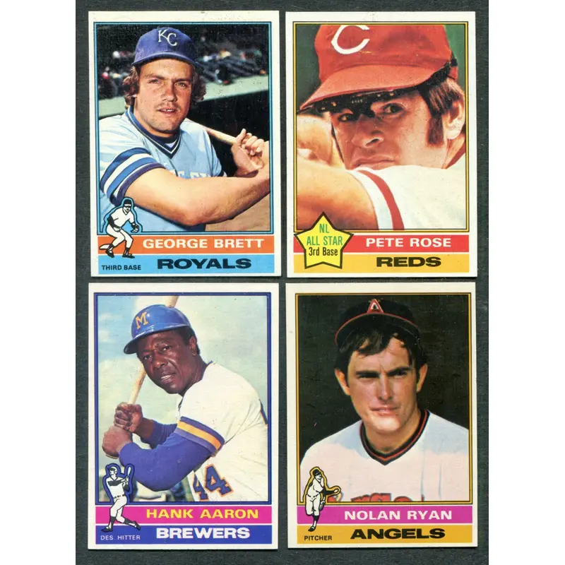 1976 Topps Baseball Complete Set EX EX/MT (660) (25-015)