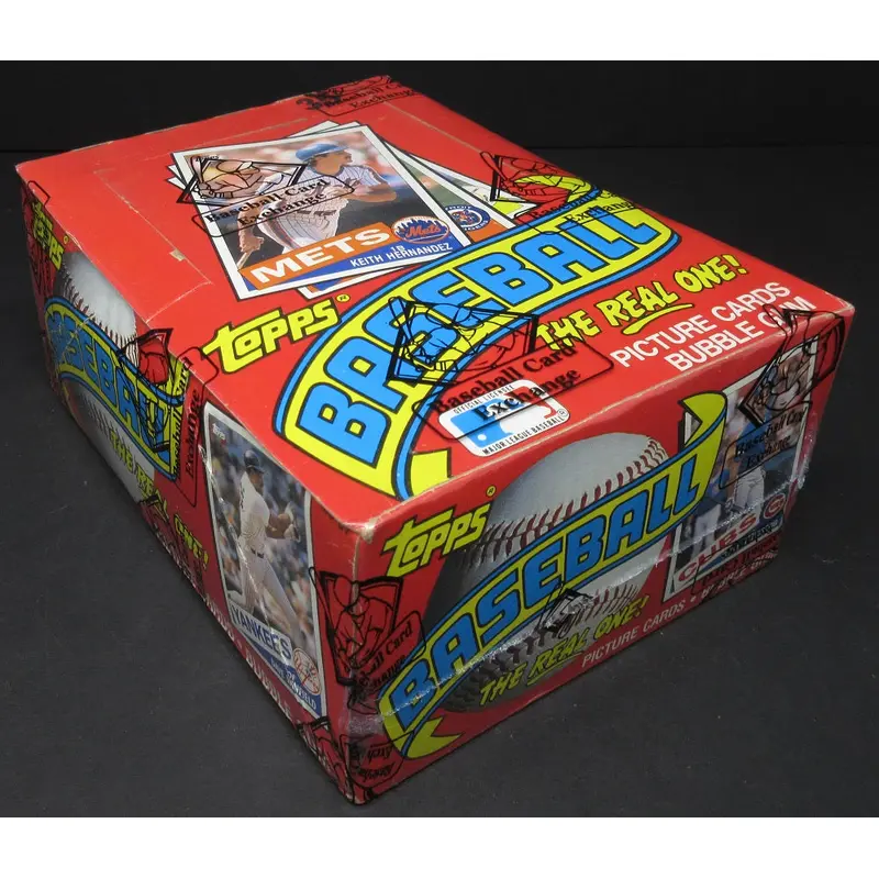 1985 Topps Baseball Unopened Wax Box (BBCE) (w/) (Non X-Out)