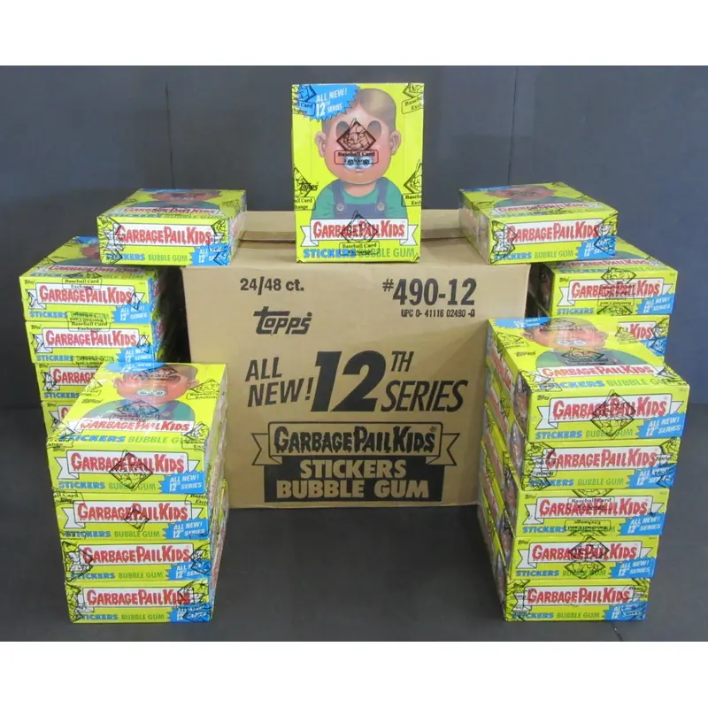1988 Topps Garbage Pail Kids Series 12 Wax Case (24 Box) (w/o price) (FASC)