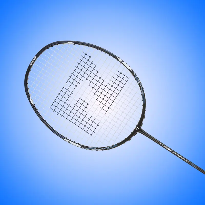 HT Power 30 Unstrung Attacking Badminton Racket (Black) - 3U/G5 Fz Forza | Kibi Sports