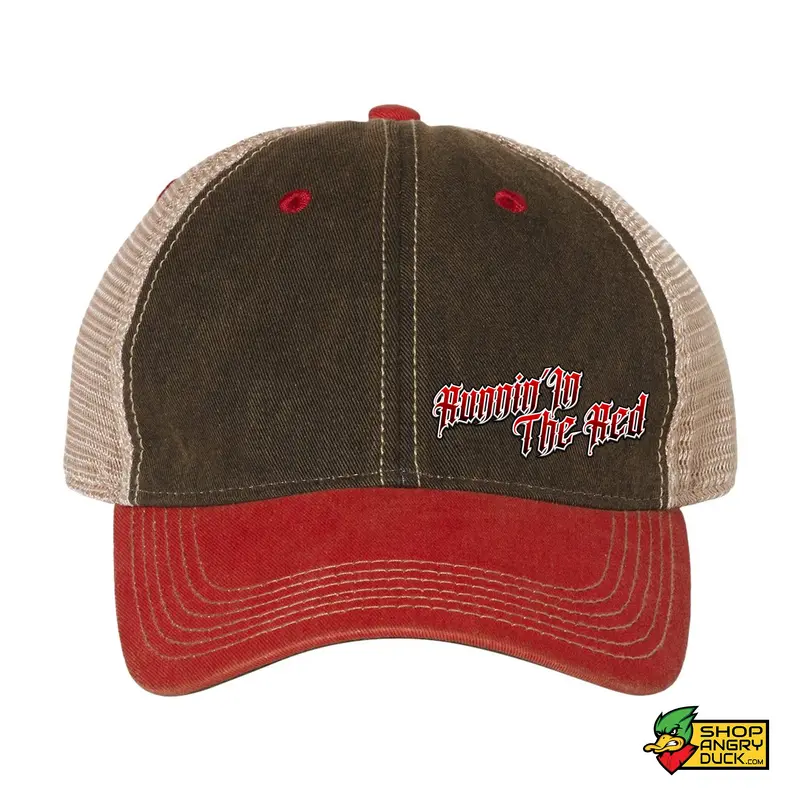 Runnin In The Red Trucker Hat