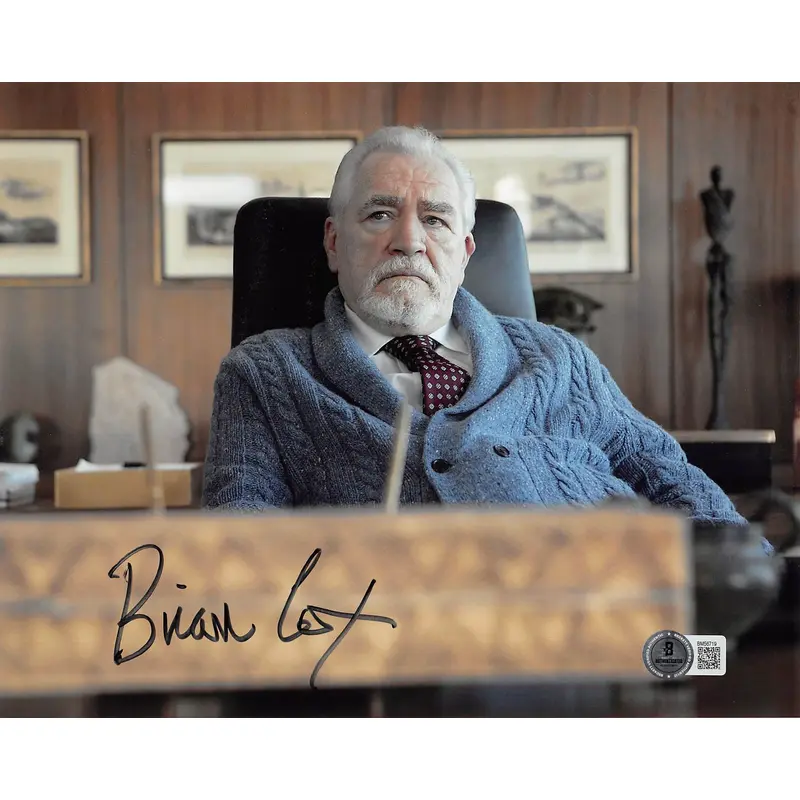 Brian Cox Succession Authentic Signed 8x10 Photo Autographed BAS #BM56719
