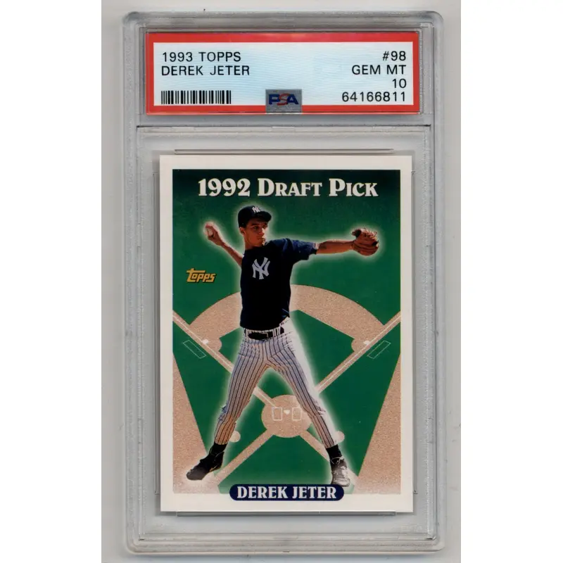 Derek Jeter 1993 Topps #98 PSA 10 Gem Mint 6811