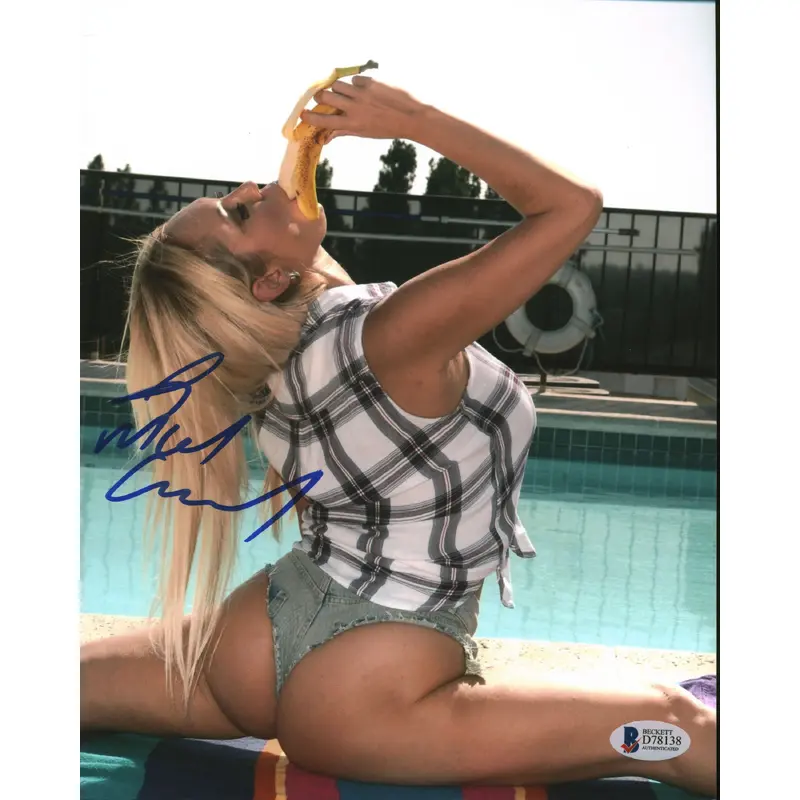 Mary Carey Adult Film Star Sexy Authentic Signed 8x10 Photo BAS #D78138