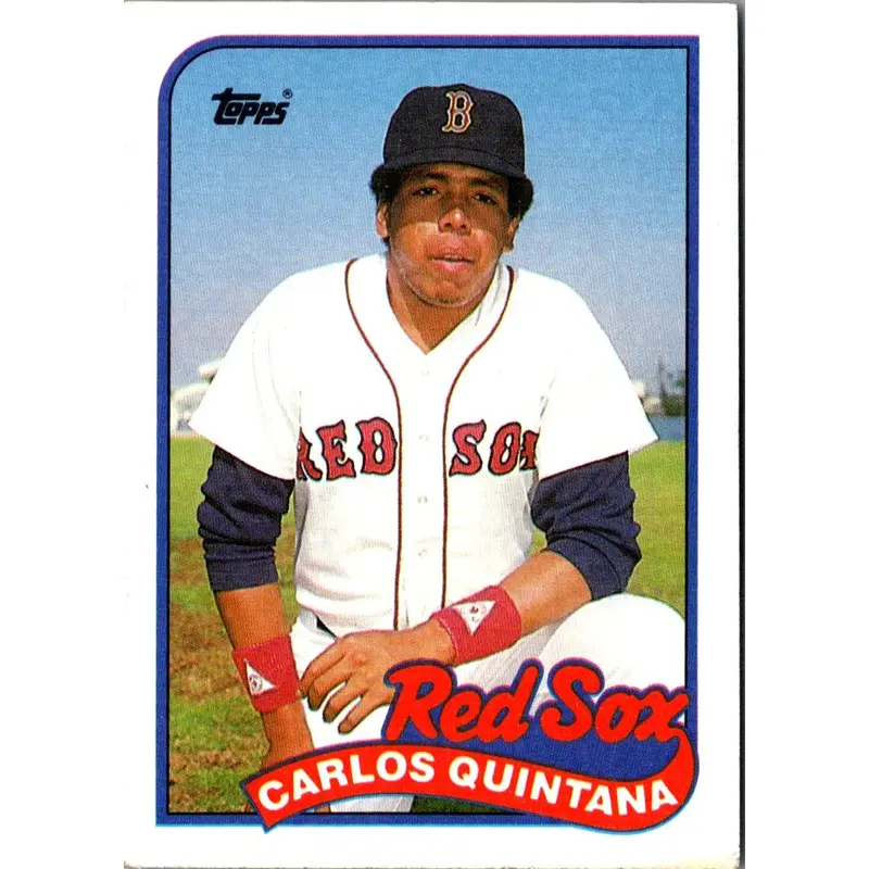1989 Topps Carlos Quintana #704 Rookie