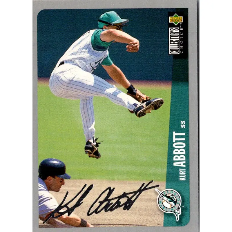 1996 Collector's Choice Kurt Abbott #154