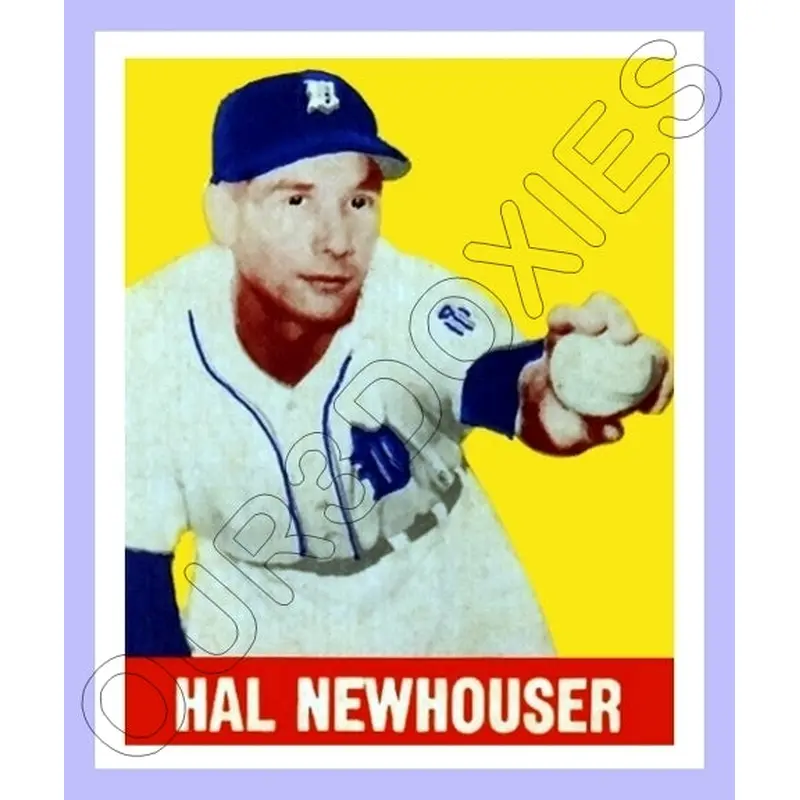 Hal Newhouser 1948 Leaf Reproduction Card - 3869