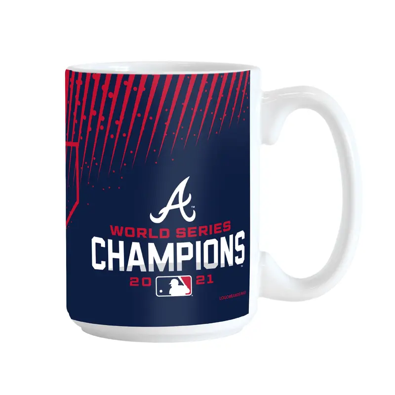 Atlanta Braves 15oz 21 World Champs Sublimated Mug