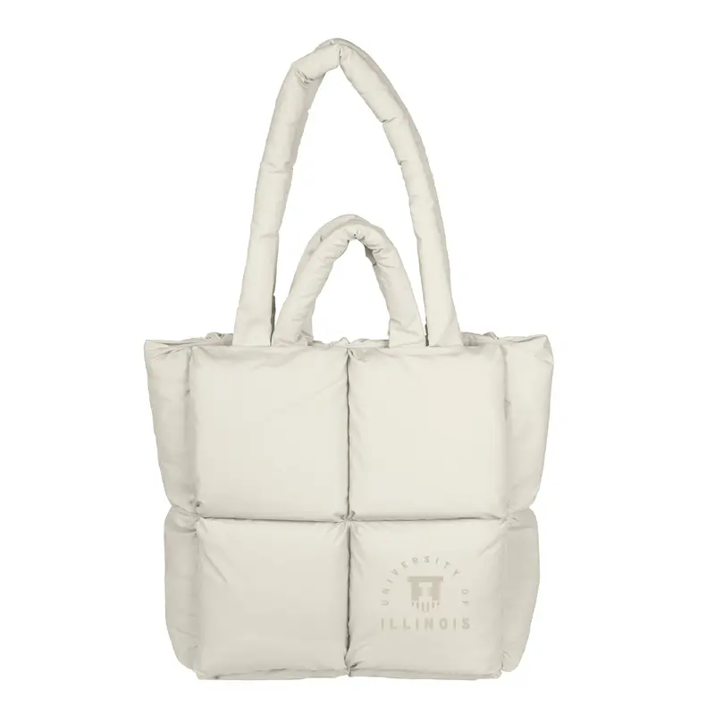 Illinois Sand Puff Tote