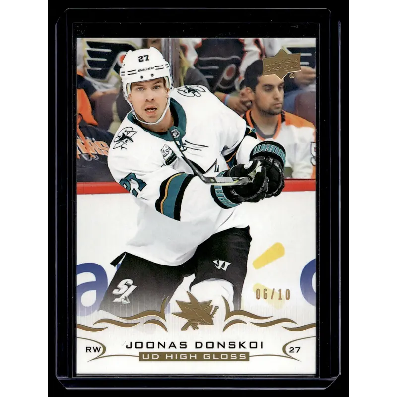 2018-19 Upper Deck - High Gloss - Joonas Donskoi #404 /10