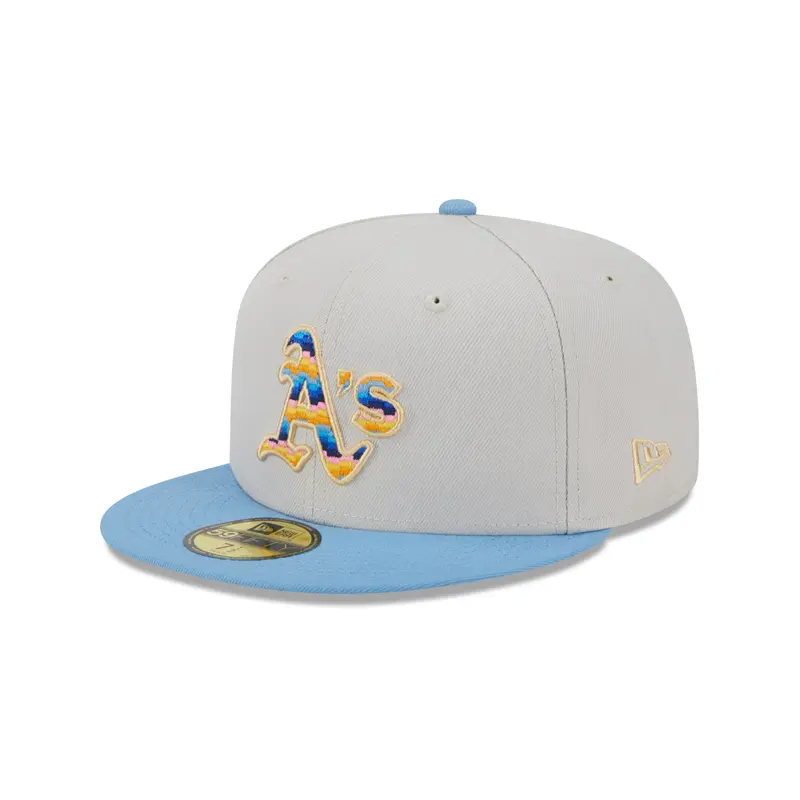 New Era - Oakland Athletics 59Fifty Fitted BEACHFRONT - Stone