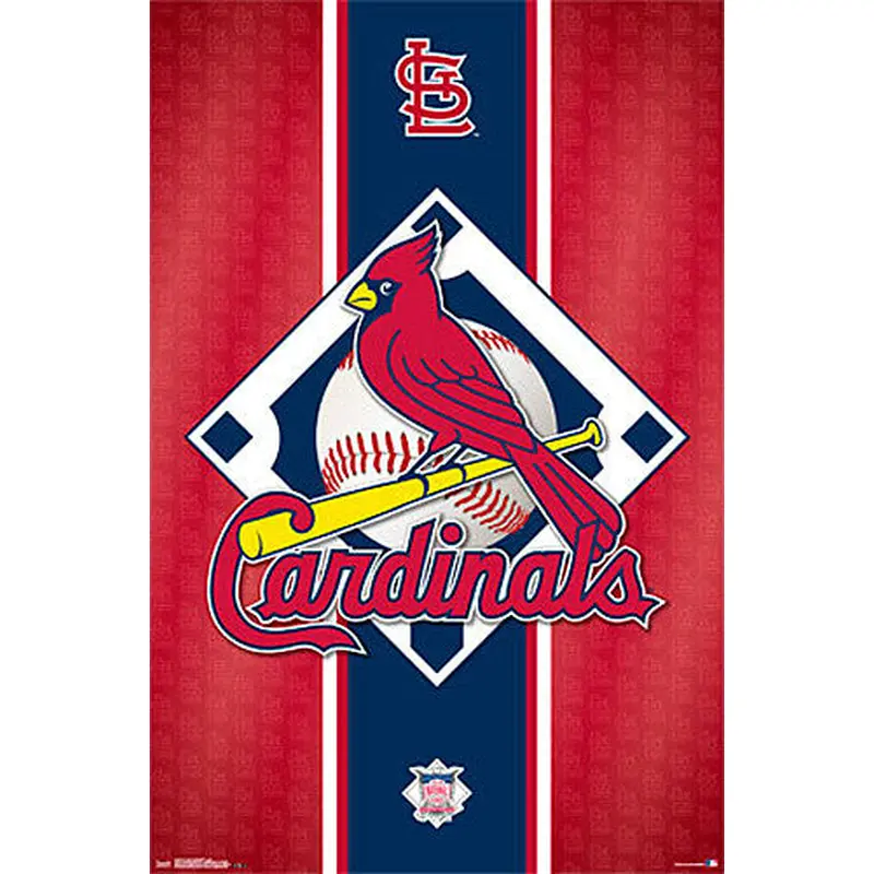 St. Louis Cardinals MLB Baseball Official Team Logo Poster - Trends International