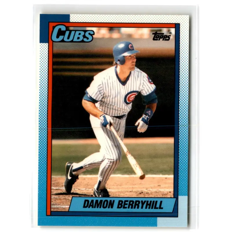 1990 Topps Tiffany Damon Berryhill #362