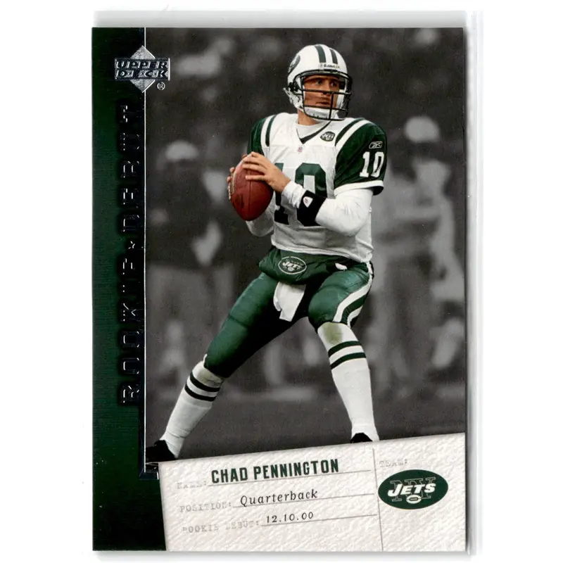 2006 Upper Deck Rookie Debut Chad Pennington #67