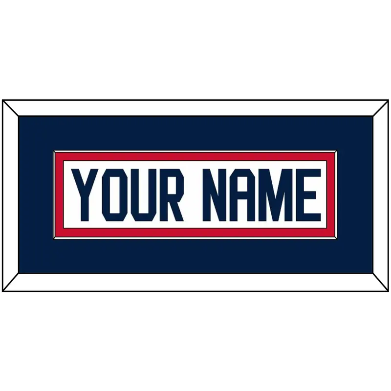 Florida Nameplate - Road White - Single Mat 3