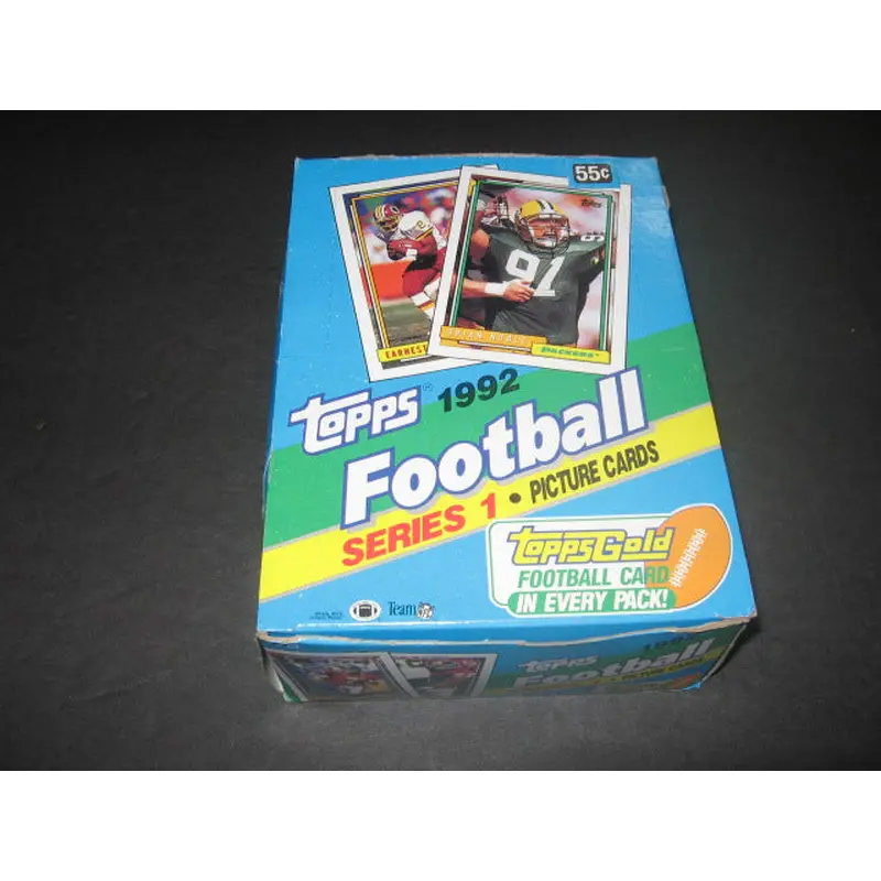1992 Topps Football Series 1 Box
