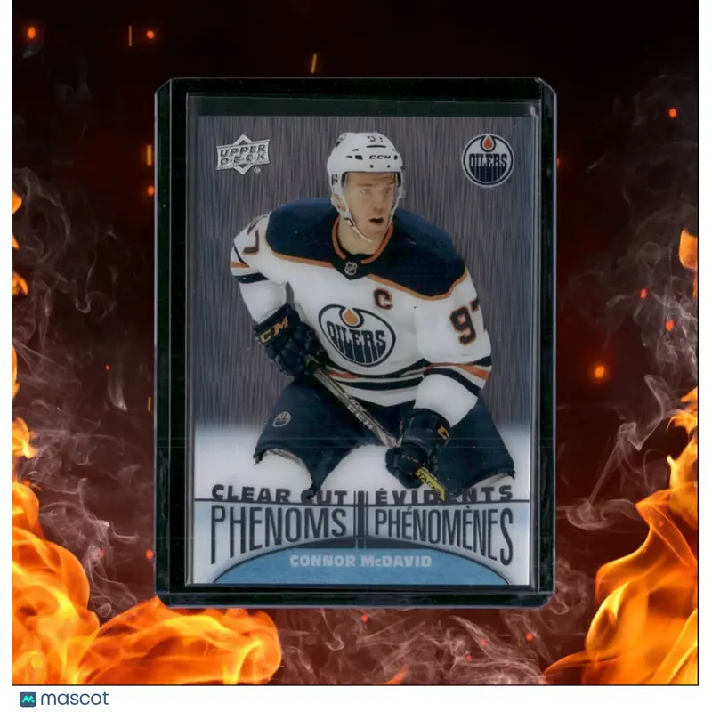 2018-19 Upper Deck Tim Hortons Connor McDavid Clear Cut Phenoms