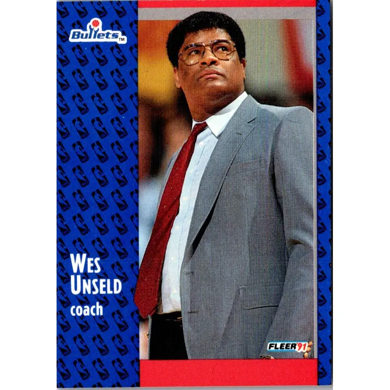 1991 Fleer Wes Unseld #209