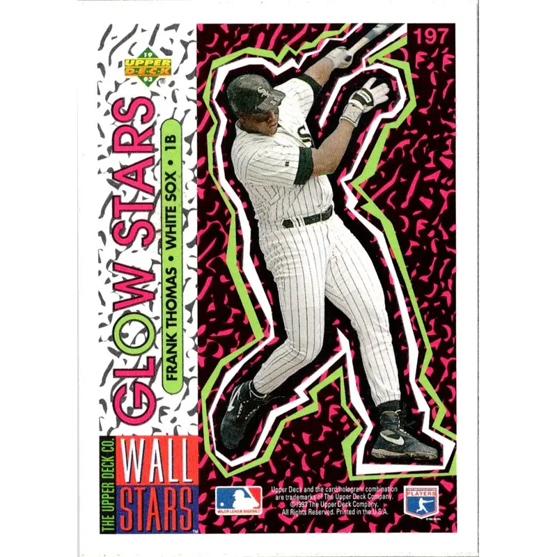 1993 Upper Deck Fun Pack Frank Thomas #197