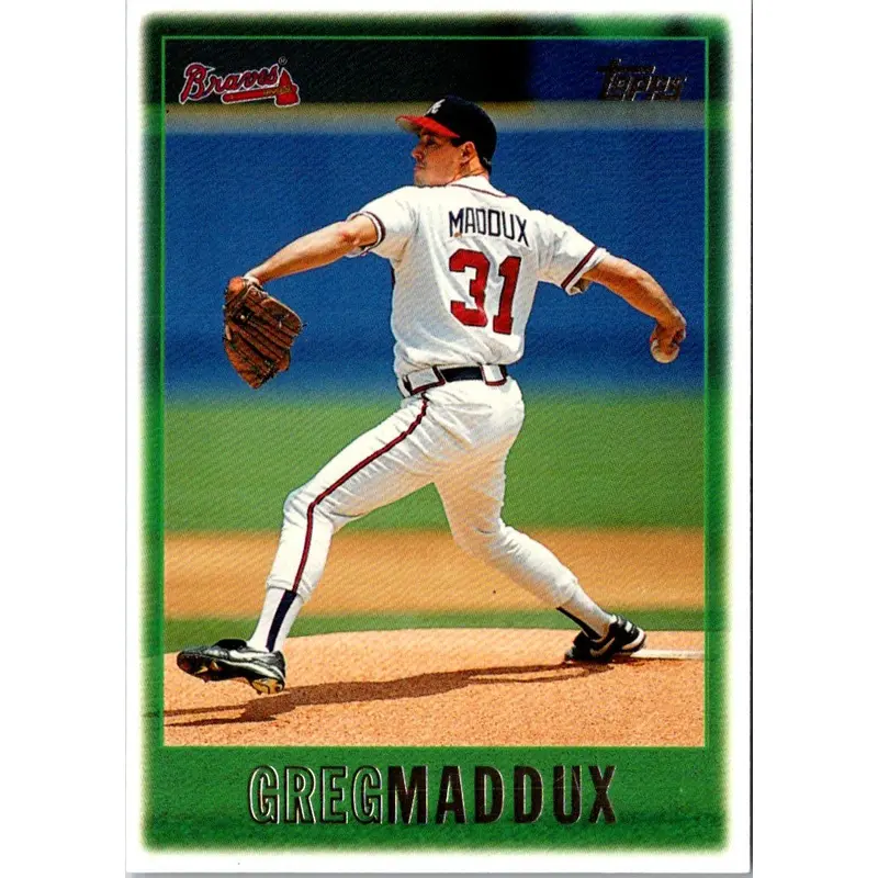 1996 Topps Bronze League Leaders Greg Maddux #2