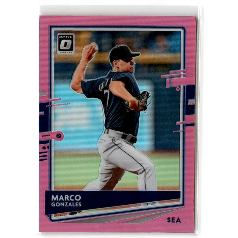 2020 Donruss Holo Pink Marco Gonzales #22