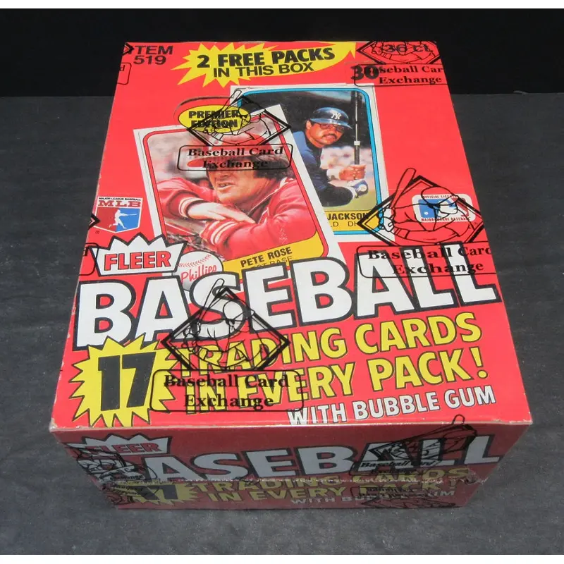 1981 Fleer Baseball Unopened Wax Box