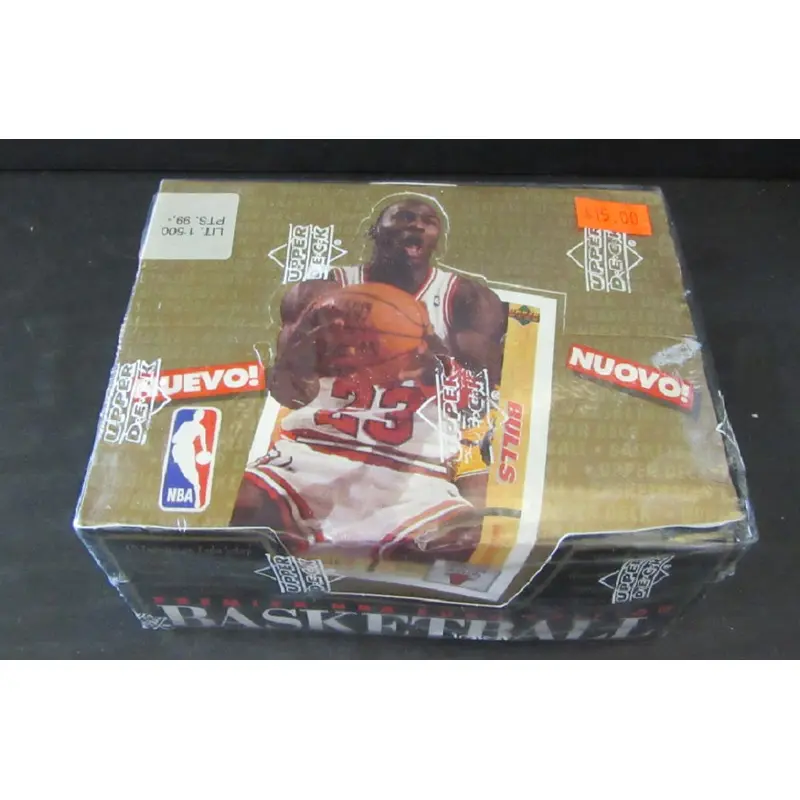 1991/92 Upper Deck Basketball Box (Euro Edition) (30/10)
