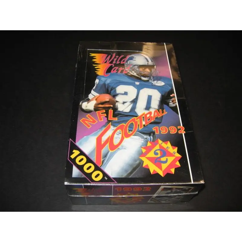 1992 Wild Card NFL Football Series 2 Box