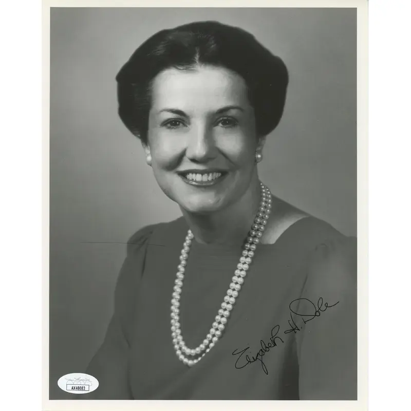 Elizabeth Dole Former Senator Authentic Signed 8x10 Photo JSA #AX48083