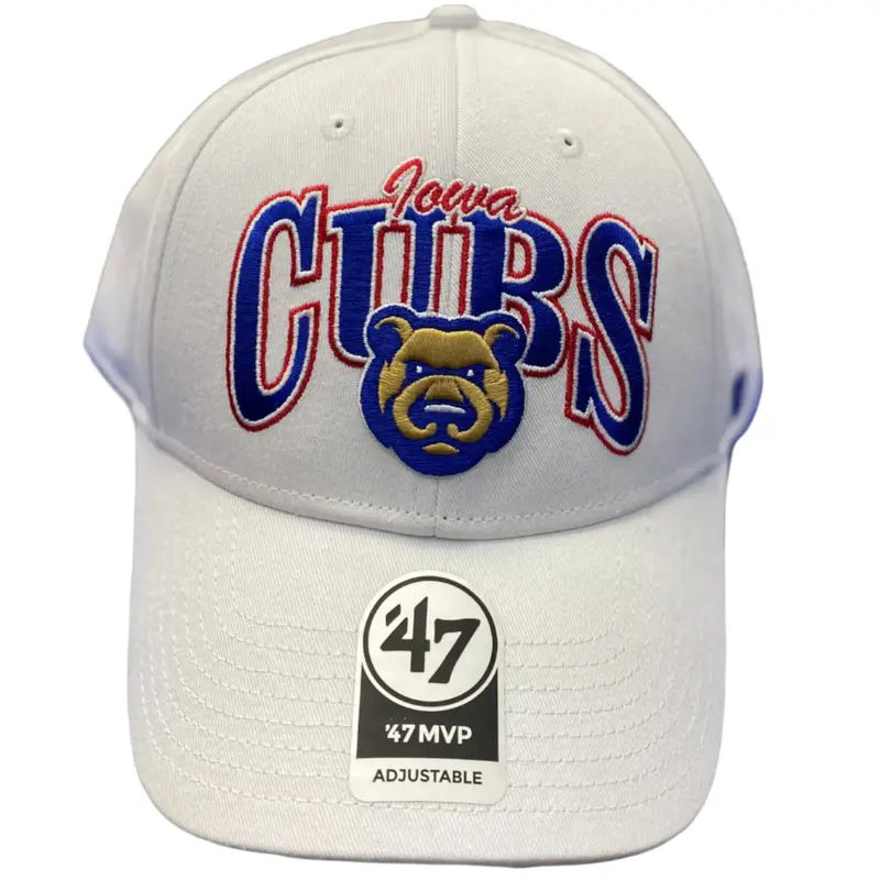 Men's Iowa Cubs Keystone MVP Cap, White