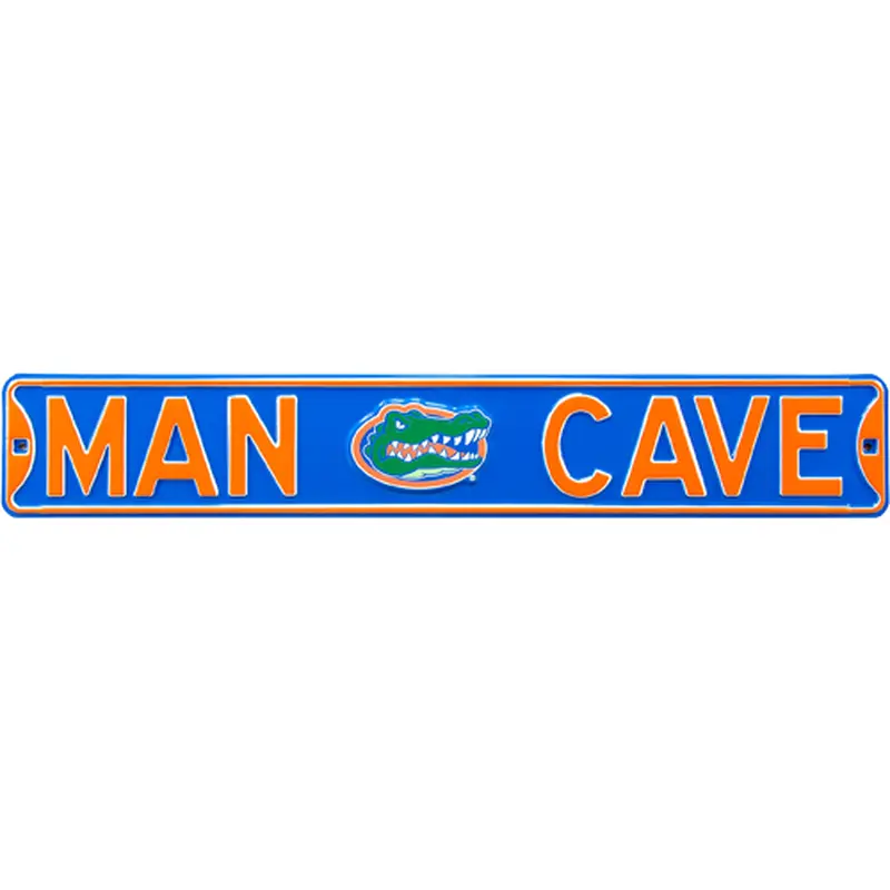 Florida Gators "MAN CAVE" Authentic Street Sign