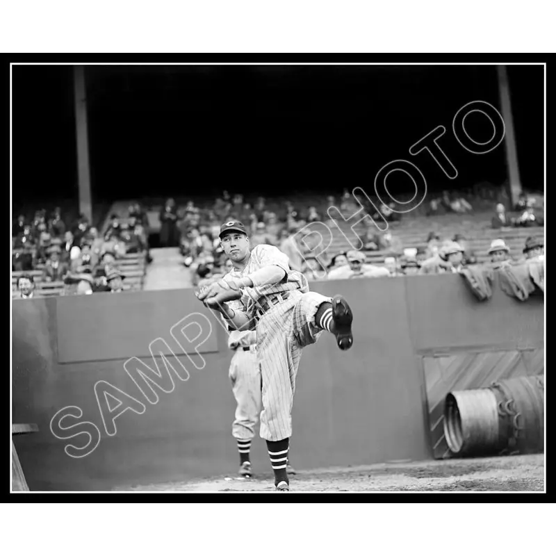 Bob Feller 8X10 Photo - 1937 Cleveland Indians - 305