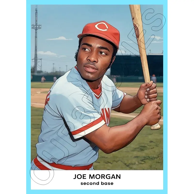 Joe Morgan 1961 Golden Press Custom Card - 4236