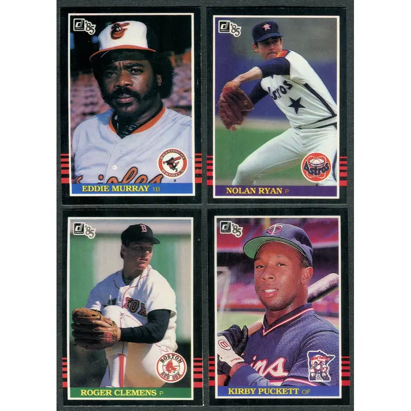 1985 Donruss Baseball Complete Set NM NM/MT (660) (24-661)