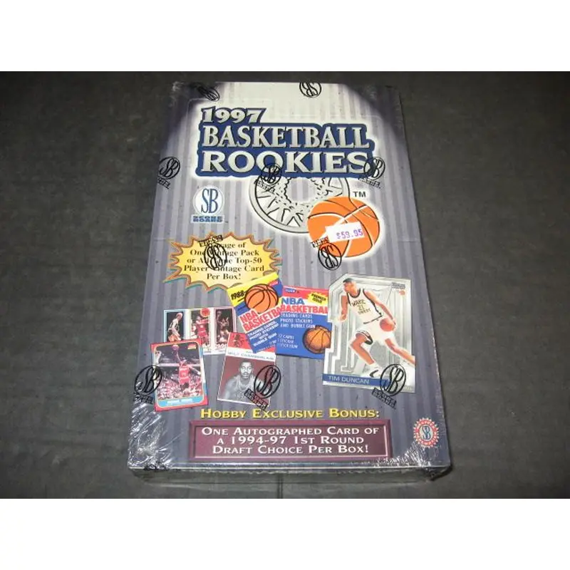 1997/98 Score Board Rookies Basketball Box (Hobby) (Silver)
