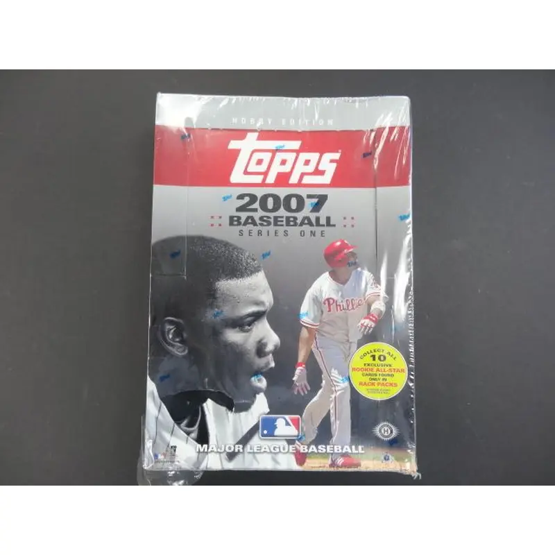 2007 Topps Baseball Series 1 Rack Box (Hobby) (24/22)