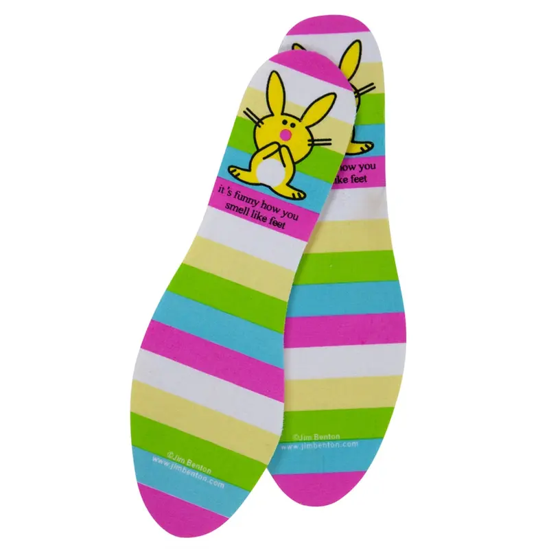 Happy Bunny - You Smell Like Feet Cut-to-Fit Fun Insoles