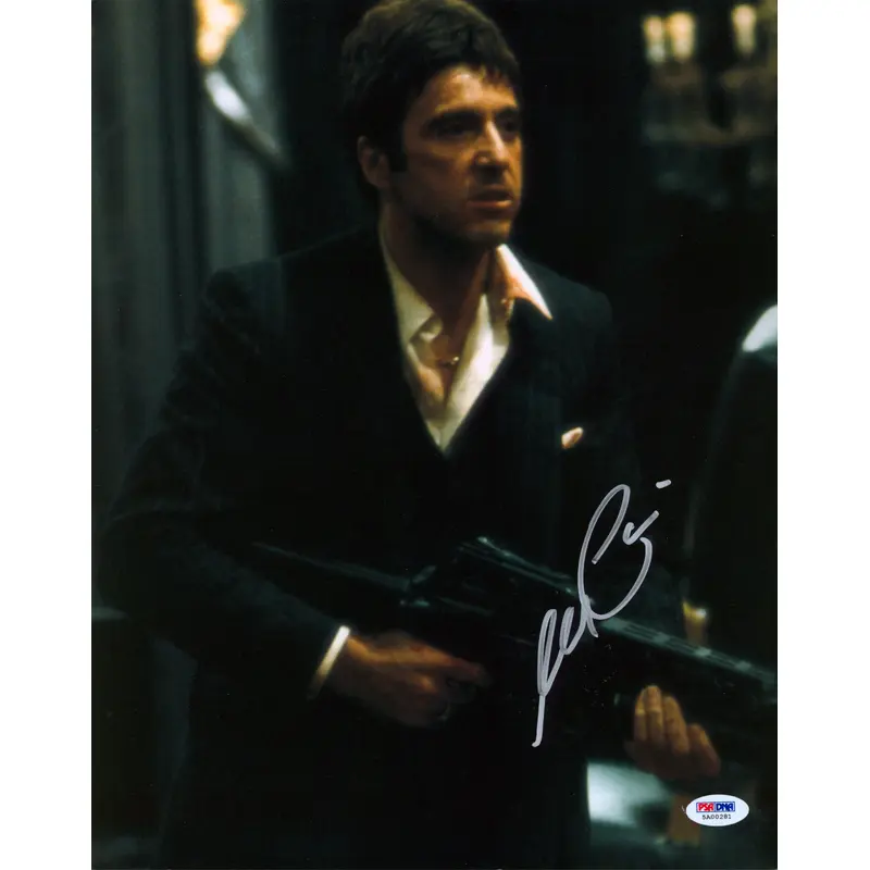 Al Pacino Scarface Authentic Signed 11x14 Photo Autographed PSA/DNA Itp #5A00281