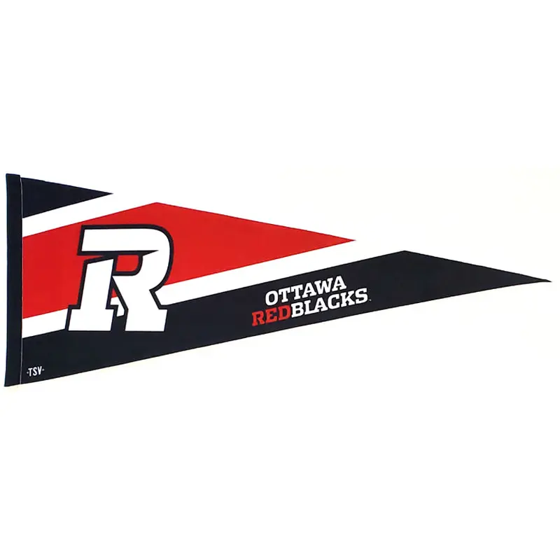 Ottawa Redblacks CFL Football Team Premium Felt Pennant - The Sports Vault Canada