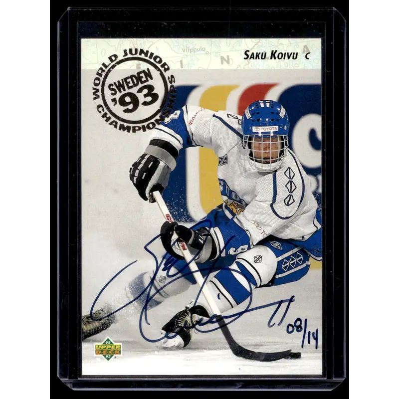 2003-04 Upper Deck 1992-93 Buyback Autographs - Saku Koivu #113 /14