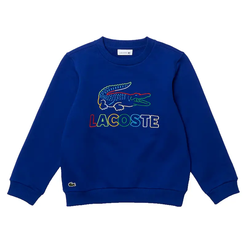 LACOSTE KIDS BLUE LACOSTE SWEATER SJ2583 01P