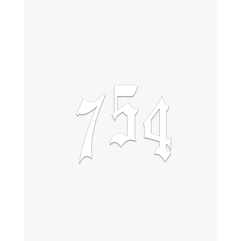 THE (754) VANQUISH PREMIUM DECAL