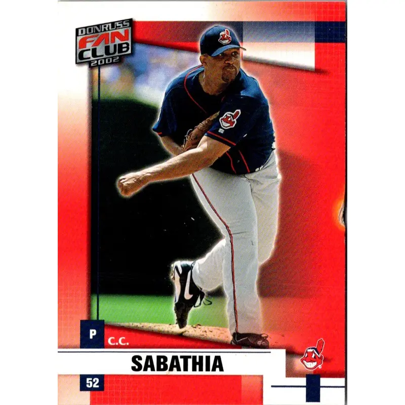 2002 Donruss Fan Club CC Sabathia #188