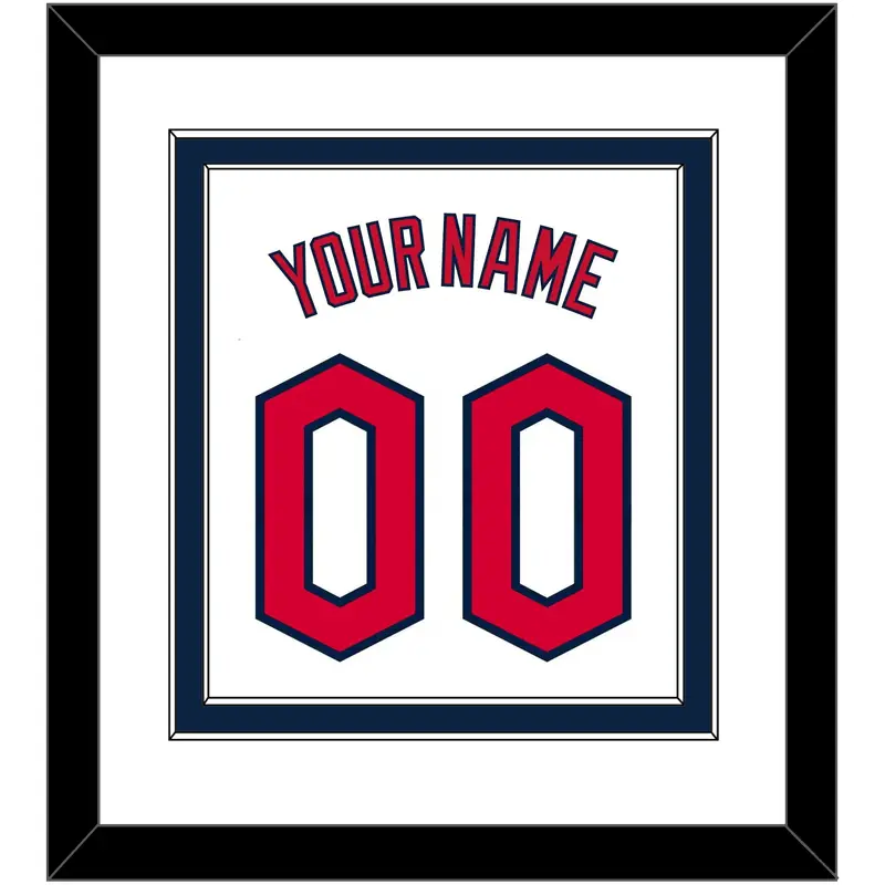Cleveland Name & Number - Home White - Double Mat 1