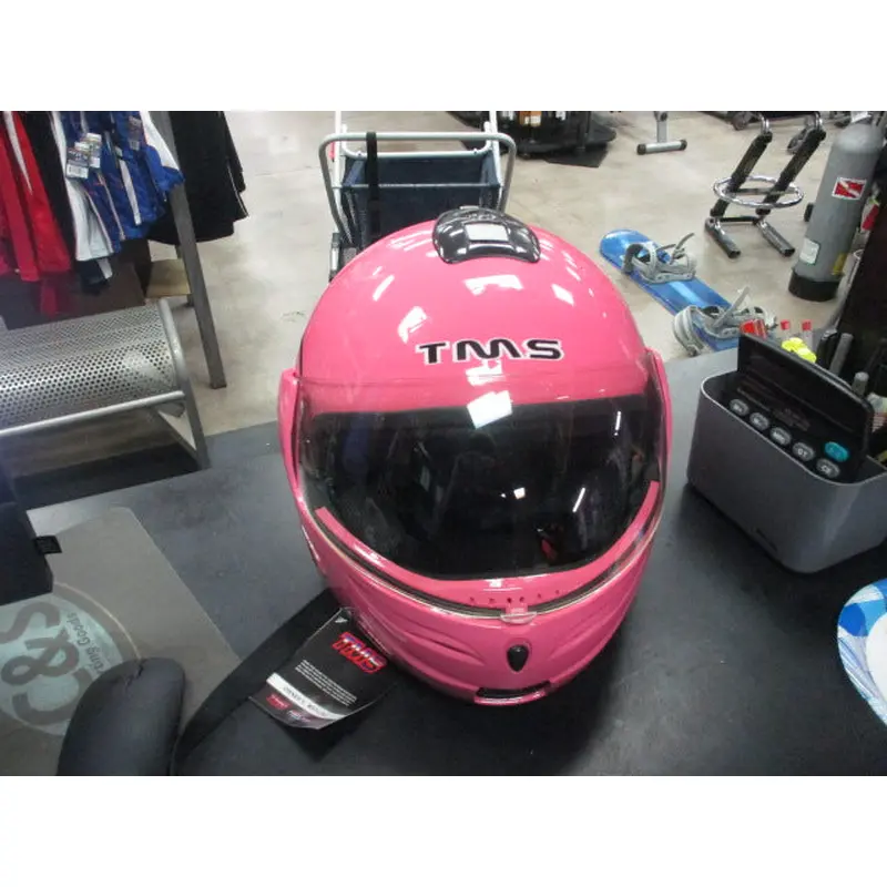 TMS Modular Full Face Motorcycle Helmet Size Large